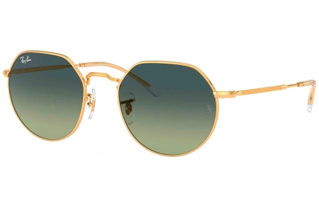Gafas de Sol - Ray-Ban - RB3565 JACK - 001/BH GOLD // GREEN VINTAGE GRADIENT