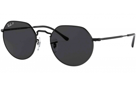 Gafas de Sol - Ray-Ban - RB3565 JACK - 002/48 BLACK // BLACK POLARIZED