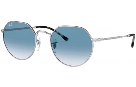 Gafas de Sol - Ray-Ban - RB3565 JACK - 003/3F SILVER // CLEAR GRADIENT BLUE