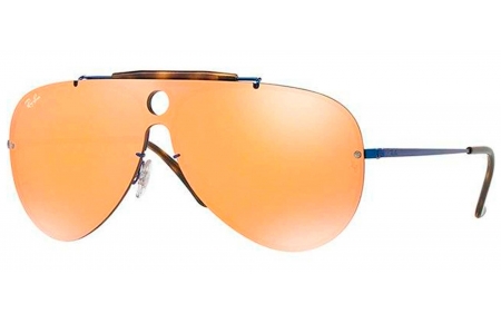 Gafas de Sol - Ray-Ban - RB3581N BLAZE SHOOTER - 90387J BLUE // DARK ORANGE MIRROR GOLD
