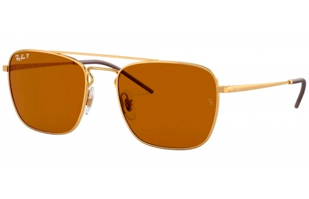 Gafas de Sol - Ray-Ban - RB3588 - 925083 GOLD // DARK BROWN POLARIZED