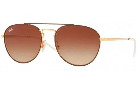 Gafas de Sol - Ray-Ban - RB3589 - 905513 GOLD TOP ON BROWN // GRADIENT BROWN