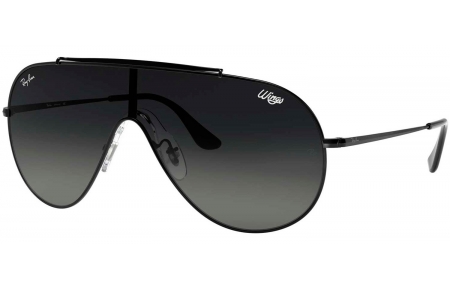 Gafas de Sol - Ray-Ban - RB3597 WINGS - 002/11 BLACK // GREY GRADIENT DARK GREY