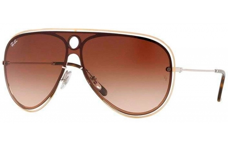 Gafas de Sol - Ray-Ban - RB3605N - 909613 SILVER GOLD // BROWN GRADIENT DARK BROWN