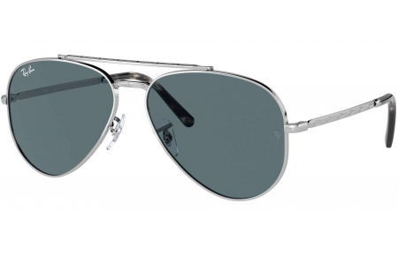 Gafas de Sol - Ray-Ban - RB3625 NEW AVIATOR - 003/R5 SILVER // BLUE