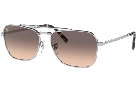 Gafas de Sol - Ray-Ban - RB3636 NEW CARAVAN - 003/32 SILVER // CLEAR GRADIENT GREY