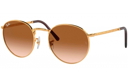 Gafas de Sol - Ray-Ban - RB3637 NEW ROUND - 001/51  GOLD // GRADIENT BROWN