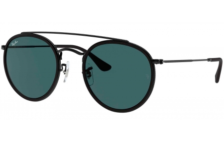 Gafas de Sol - Ray-Ban - RB3647N ROUND DOUBLE BRIDGE - 002/R5 BLACK // GREY