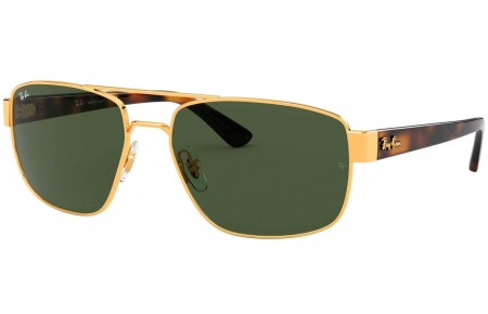Gafas de Sol - Ray-Ban - RB3663 - 001/31 SHINY GOLD // GREEN