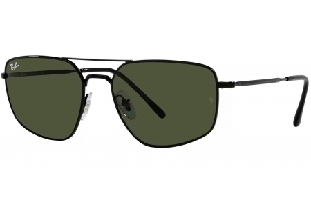 Gafas de Sol - Ray-Ban - RB3666 - 002/31 BLACK // GREEN