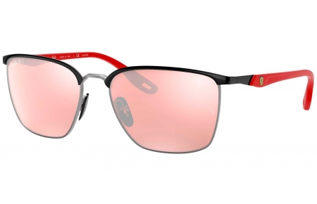 Gafas de Sol - Ray-Ban - RB3673M - F060H2 BLACK // VIOLET MIRROR POLARIZED