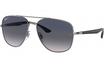 Gafas de Sol - Ray-Ban - RB3683 - 004/78 GUNMETAL // BLUE GRADIENT POLARIZED