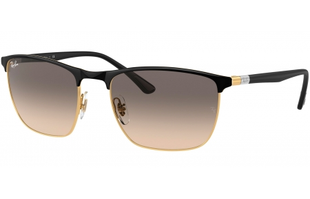 Gafas de Sol - Ray-Ban - RB3686 - 187/32 BLACK ON ARISTA // CLEAR GRADIENT GREY