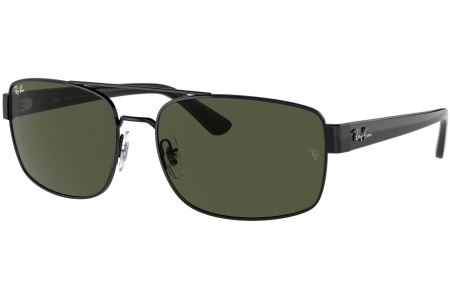 Gafas de Sol - Ray-Ban - RB3687 - 002/31 BLACK // GREEN