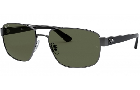 Gafas de Sol - Ray-Ban - RB3687 - 004/58 GUNMETAL // GREEN POLARIZED