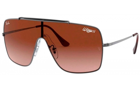 Gafas de Sol - Ray-Ban - RB3697 WINGS II - 004/13 GUNMETAL // BROWN GRADIENT