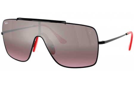 Gafas de Sol - Ray-Ban - RB3697M - F009Y3  BLACK // DARK VIOLET GRADIENT SILVER MIRROR