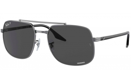Gafas de Sol - Ray-Ban - RB3699 - 004/K8 GUNMETAL // DARK GREY POLARIZED