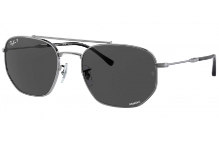 Gafas de Sol - Ray-Ban - RB3707 - 004/K8 GUNMETAL // GREY CHROMANCE POLARIZED