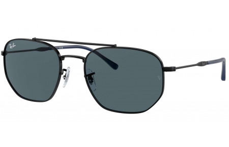 Gafas de Sol - Ray-Ban - RB3707 - 9257R5  BLACK // BLUE ANTIREFLECTION