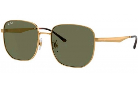 Gafas de Sol - Ray-Ban - RB3713D - 001/9A GOLD // DARK GREEN POLARIZED