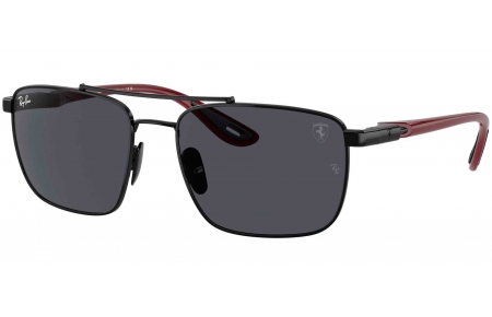 Gafas de Sol - Ray-Ban - RB3715M - F02087  BLACK // DARK GREY