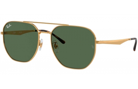 Gafas de Sol - Ray-Ban - RB3724D - 001/71 GOLD // DARK GREEN
