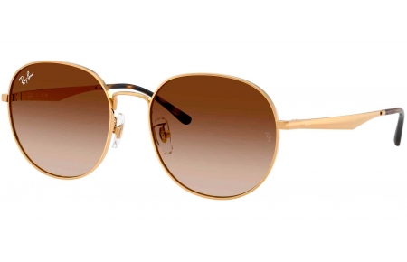 Gafas de Sol - Ray-Ban - RB3727D - 001/13 ARISTA GOLD // BROWN GRADIENT