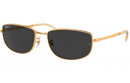 Gafas de Sol - Ray-Ban - RB3732 - 001/48 GOLD // BLACK POLARIZED