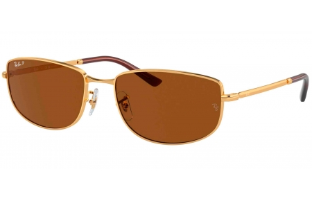 Gafas de Sol - Ray-Ban - RB3732 - 001/57 GOLD // BROWN POLARIZED