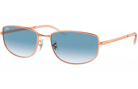 Gafas de Sol - Ray-Ban - RB3732 - 92023F  ROSE GOLD // BLUE GRADIENT