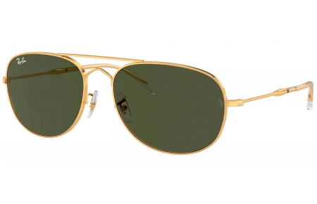 Gafas de Sol - Ray-Ban - RB3735 BAIN BRIDGE - 001/31  GOLD // GREEN