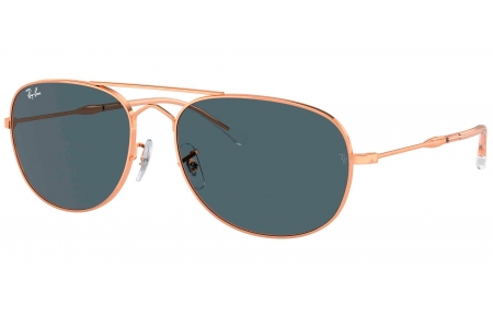 Gafas de Sol - Ray-Ban - RB3735 BAIN BRIDGE - 9202R5  ROSE GOLD // DARK BLUE
