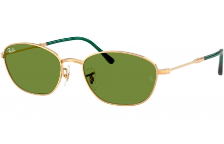 Gafas de Sol - Ray-Ban - RB3749 - 001/4E  GOLD ARISTA // GREEN