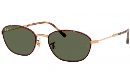 Gafas de Sol - Ray-Ban - RB3749 - 927358  HAVANA ON GOLD // G-15 GREEN POLARIZED