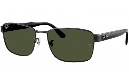 Gafas de Sol - Ray-Ban - RB3750 - 002/31 BLACK // G-15 GREEN