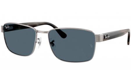 Gafas de Sol - Ray-Ban - RB3750 - 004/R5 GUNMETAL // DARK BLUE
