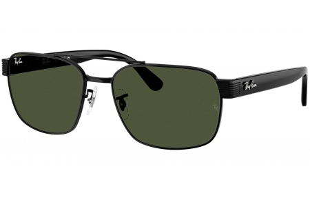 Gafas de Sol - Ray-Ban - RB3751 - 002/31 BLACK // G-15 GREEN
