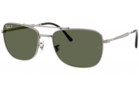 Gafas de Sol - Ray-Ban - RB3755 - 004/58 GUNMETAL // GREEN POLARIZED