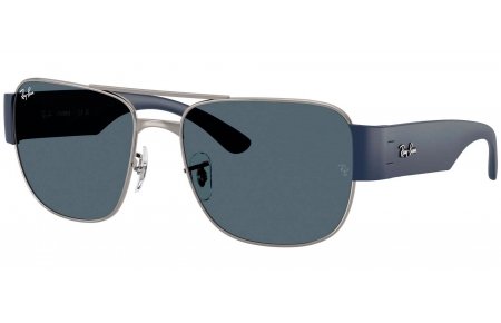 Gafas de Sol - Ray-Ban - RB3756 - 004/R5  GUNMETAL // BLUE