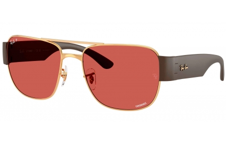 Gafas de Sol - Ray-Ban - RB3756CH - 001/AL GOLD // WINE POLARIZED