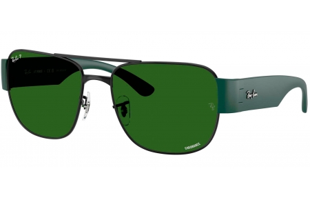 Gafas de Sol - Ray-Ban - RB3756CH - 9269P1 BLACK // DARK GREEN POLARIZED