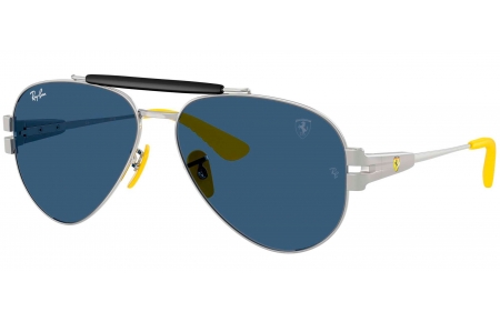 Gafas de Sol - Ray-Ban - RB3762M - F06480  SILVER // DARK BLUE