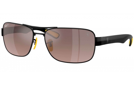 Gafas de Sol - Ray-Ban - RB3763M - F1205J  BLACK // GREY GRADIENT MIRROR GREY POLARIZED