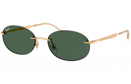 Gafas de Sol - Ray-Ban - RB3767 - 001/71 ARISTA GOLD // DARK GREEN