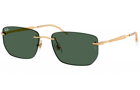 Gafas de Sol - Ray-Ban - RB3768 - 001/71 ARISTA GOLD // DARK GREEN