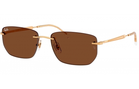 Gafas de Sol - Ray-Ban - RB3768 - 001/73 ARISTA GOLD // DARK BROWN