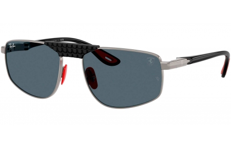 Gafas de Sol - Ray-Ban - RB3776M - F001R5  GUNMETAL // BLUE