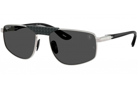 Gafas de Sol - Ray-Ban - RB3776M - F122K8  SILVER // DARK GREY POLARIZED