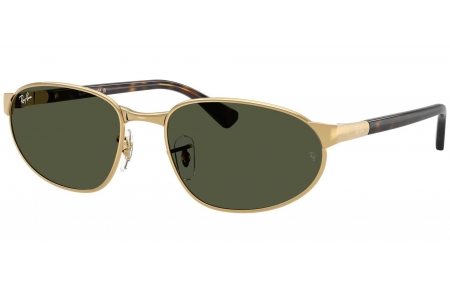 Gafas de Sol - Ray-Ban - RB3777 - 001/31  GOLD // GREEN